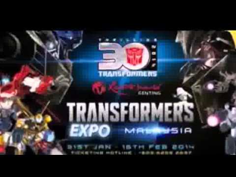 Giant TRANSFORMERS exhibit OPENS in Macau BREAKING NEWS 2014