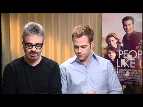 Chris Pine and Alex Kurtzman (Director) Interview for PEOPLE LIKE US