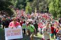 30,000 people rallied for climate action in Melbourne, Australia