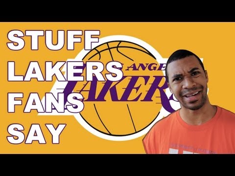 Stuff - Lakers Fans Say (Post Dwight)