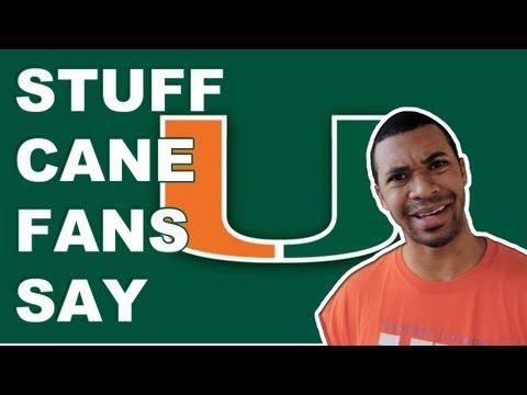 Stuff - Miami Hurricane Fans Say