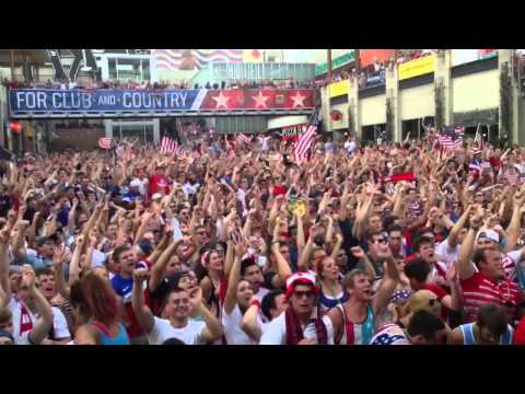 KC fans chant 'I Believe' after United States takes lead against Portugal in World Cup