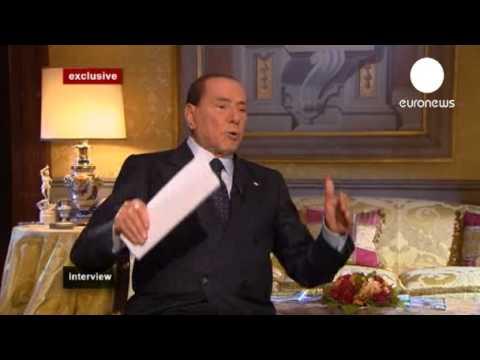 Exclusive: Berlusconi rails against EU leaders Interview Part 1