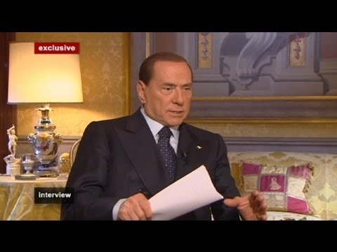 euronews interview - Silvio Berlusconi : 