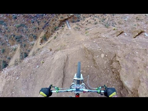 GoPro: Backflip Over 72ft Canyon - Kelly McGarry Red Bull Rampage 2013