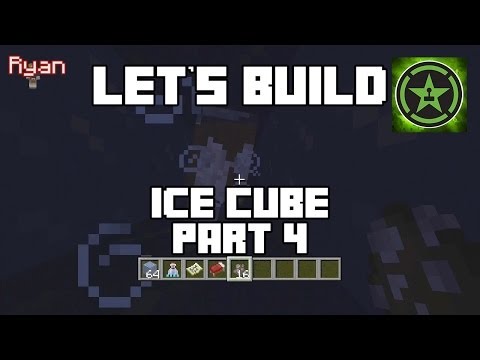 Let's Build in Minecraft - Ice Cube Part 4