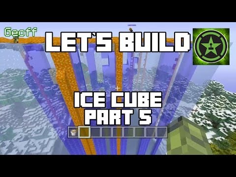 Let's Build in Minecraft - Ice Cube Part 5