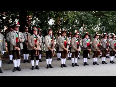 PRESIDENT KIKWETE RECEIVED BY TRADITIONAL TYROLESE MILITIA IN ALPBACH, AUSTRIA