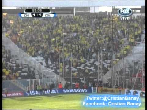 Chile 1 Colombia 3 Eliminatorias a Brasil 2014 All Goals & Full Highlights (11/9/2012)