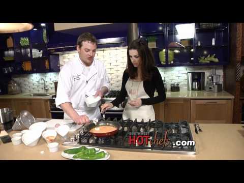 Southwest Hot Chefs and Restaurants tm, Tia's Cocina - Making Modern Chile Relleno, Part 2