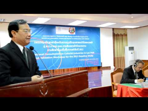 Laos mulls development of cultural industries