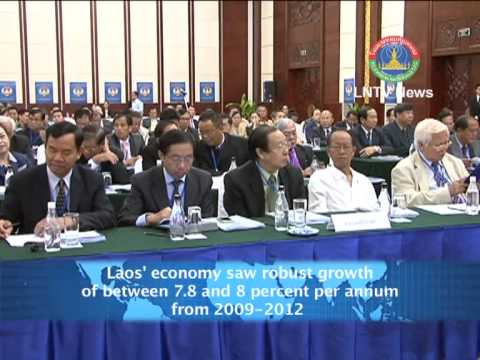 Lao NEWS on LNTV-Laos' economy saw robust growth of between 2009-2012. 4/6/2013