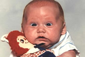 Awkward baby photos