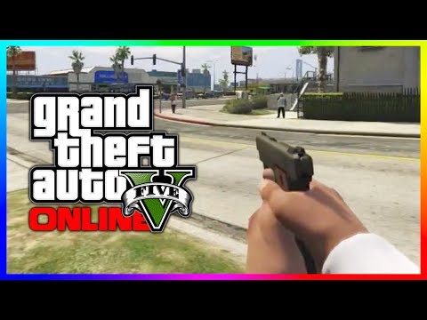 GTA 5 First Person MOD - First Person Perspective Mod in GTA 5! (GTA V)