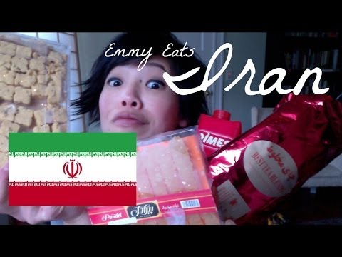 Emmy Eats Persia (Iran) - tasting Iranian snacks & sweets