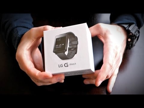 LG G Watch Unboxing!