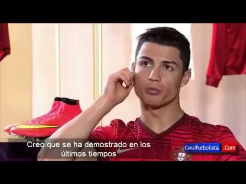 Cristiano Ronaldo - SporTV Interview about Neymar