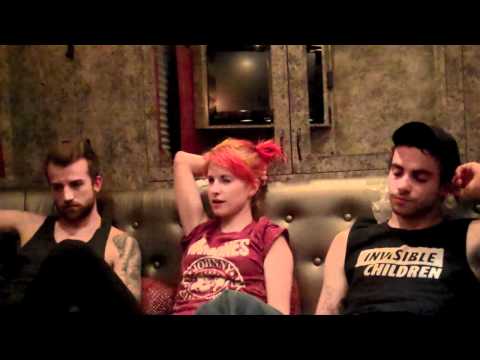 Paramore - ParamoreFans.com Interview - July 14, 2011 in Scranton, PA