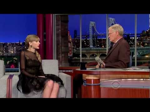 Taylor Swift - Late Show with David Letterman (2012-10-23)