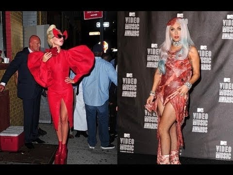 Lady Gaga's Most Craziest & Memorable Outfits