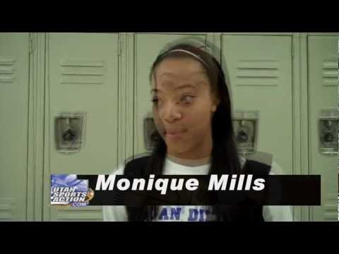 High school basketball: Monique Mills (Juan Diego Soaring Eagles) post-game interview 02-03-12.