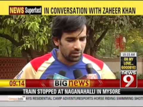 ZAHEER KHAN INTERVIEW