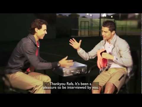 Rafael Nadal interview with Cristiano Ronaldo (english subtitles)