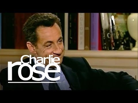 Nicolas Sarkozy Talks With Charlie Rose