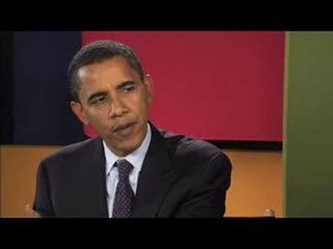 The YouTube Interview: Barack Obama