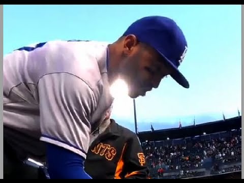 Matt Kemp Gives His Jersey to Fan With Cancer