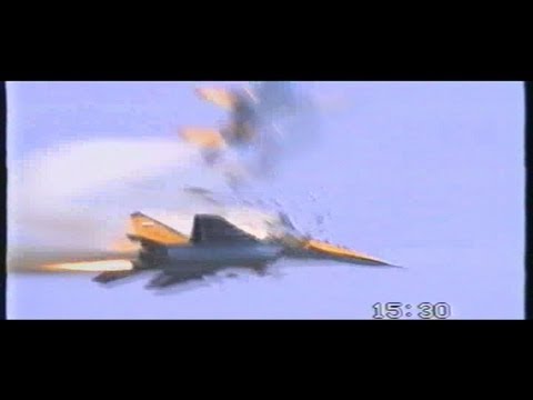 Mig-29's Crash at IAT 1993 RAF Fairford