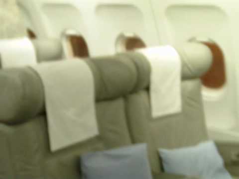 Kuwait Airways A320 Business Class Cabin