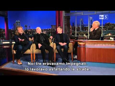 David Letterman Show - Led Zeppelin [3-12-12, SUB ITA]