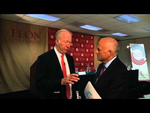 Elon University President Leo M. Lambert Interviews CNN Senior Political Analyst David Gergen