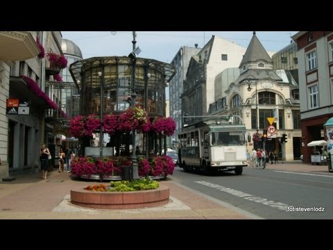 HD - Tourist attraction in Europe - Beautiful houses and palaces - Lodz Poland 2012 2cz