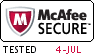 McAfee SECURE sites help keep you safe from identity theft, credit card fraud, spyware, spam, viruses and online scams