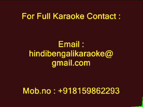 Mere Khayalon Ki Malika - Karaoke - Abhijeet - Josh (2000)