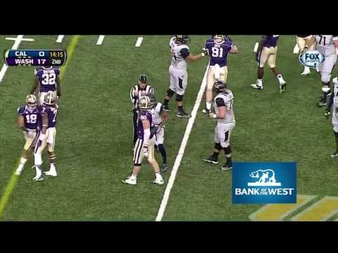 Cal Bears vs Washington Huskies - Football Highlights - October 26, 2013