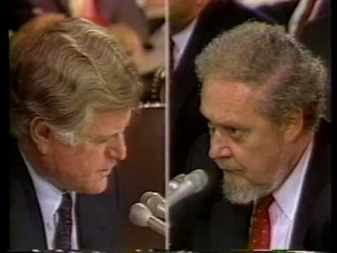 Robert Bork Supreme Court Nomination Process Hearings Day 1 Part 2 (1987)