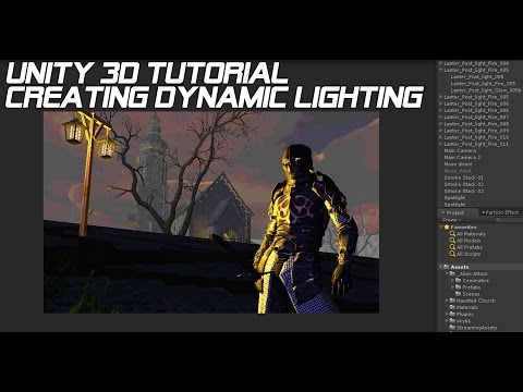 Unity 3d Tutorial Creating Dynamic Lighting Pt.1