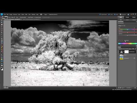 Infrared IR Photography Photoshop Video Tutorial How to Guide