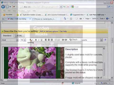 How To Put A Photobucket Photo Into An eBay Listings