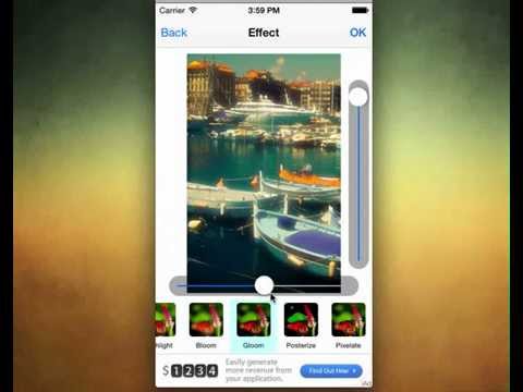 PhotoGram Image Editor iOS Template + iAd