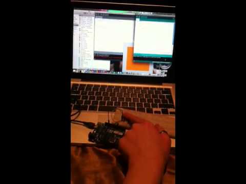 Push button and sound using Arduino and Processing