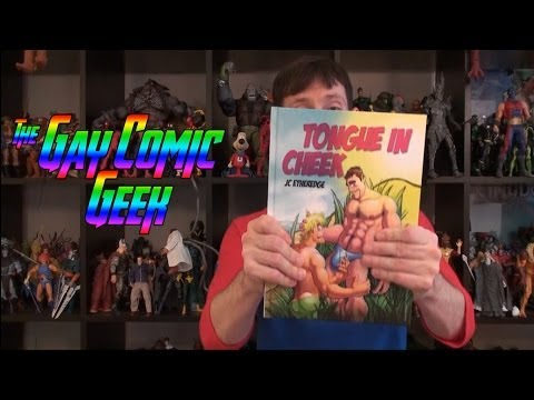 Tongue In Cheek - GAY Comic Book Review by Bruno Gmuender & JC Etheredge