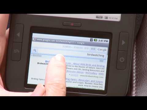 Reading a Newspaper with The Alex E-Reader -  Alex E-Reader(DS10 Model)