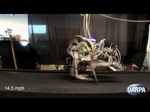 DARPA Cheetah Sets Speed Record for Legged Robots