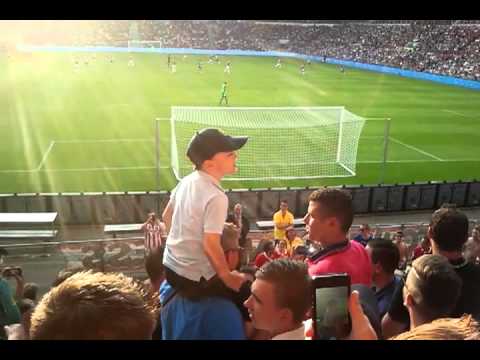 Young guy: C'mon you boys in red! - PSV Eindhoven