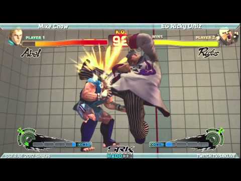 HADOCON III - SSF4:AE 2012 - Mike Chow vs EG Ricky Ortiz - Winner's Finals