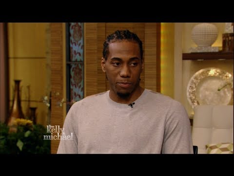 Kawhi Leonard Interview on Kelly & Michael | LIVE 6-25-14